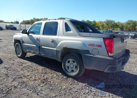 2003 Chevrolet Avalanche 1500 from USA, damaged, VIN 3GNEK13T73G128254